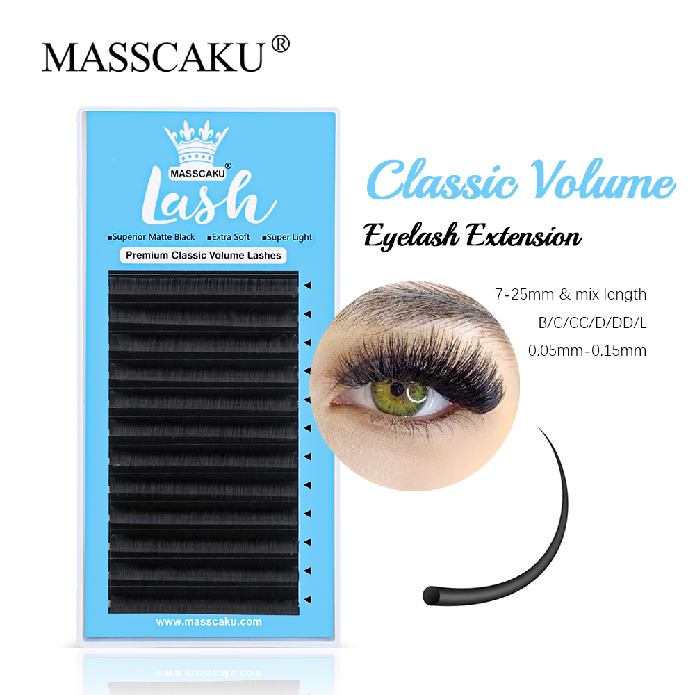 Eyelash Extension Russian - MASSCAKU-Extensión de pestañas, producto de maquillaje,