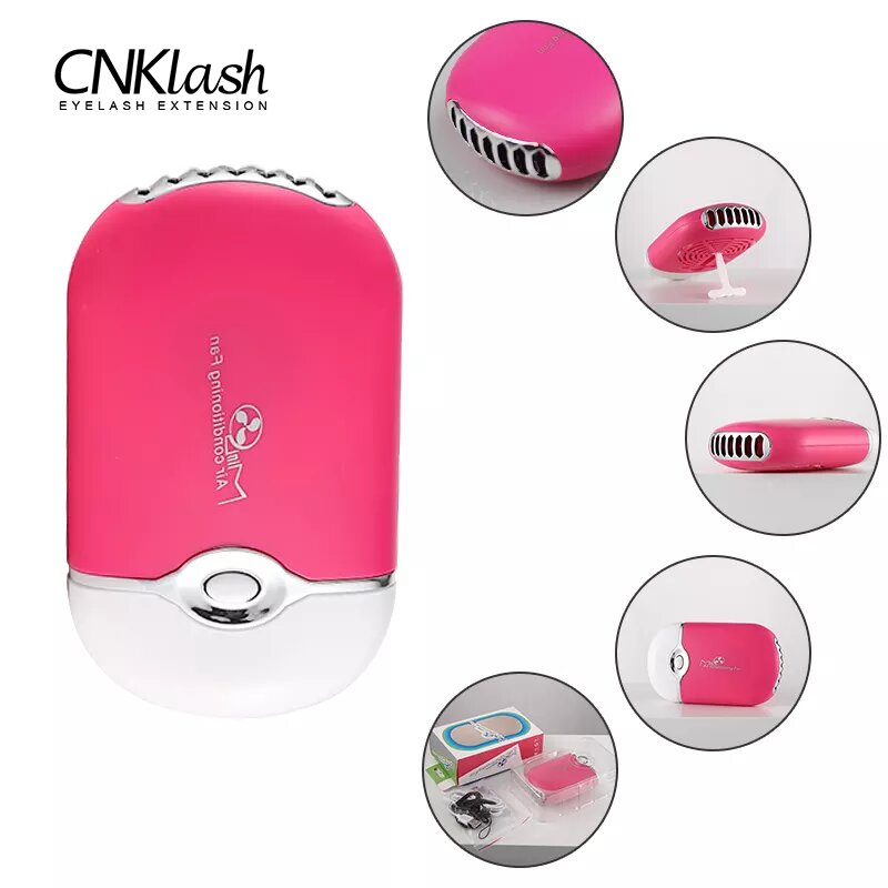 Miniventilador USB para pestañ - Eyelash Extension London reseña y precio