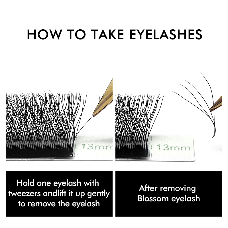 Extensiones de pestañas NATUHA - Eyelash Extension For Asian Eyes reseña y precio
