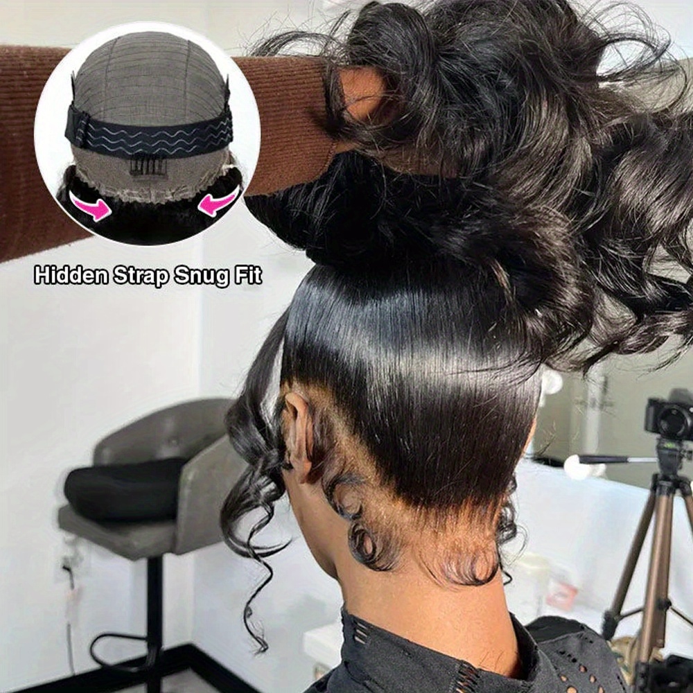 Peluca llena del cordón HD 360 - Eyelash Extension Natural Look reseña y precio