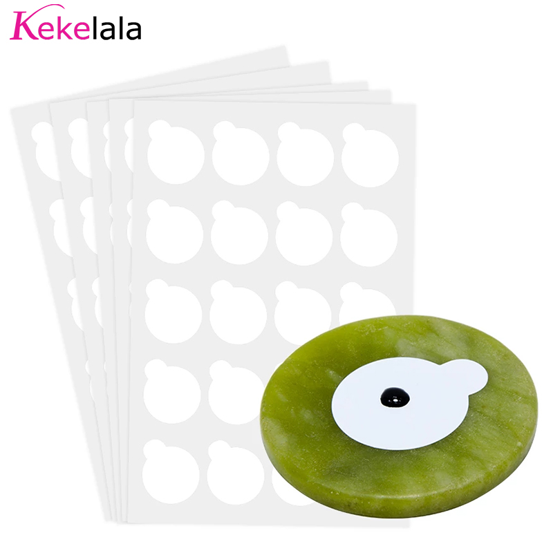 100 pegatinas de pegamento par - Eyelash Extension Look reseña y precio
