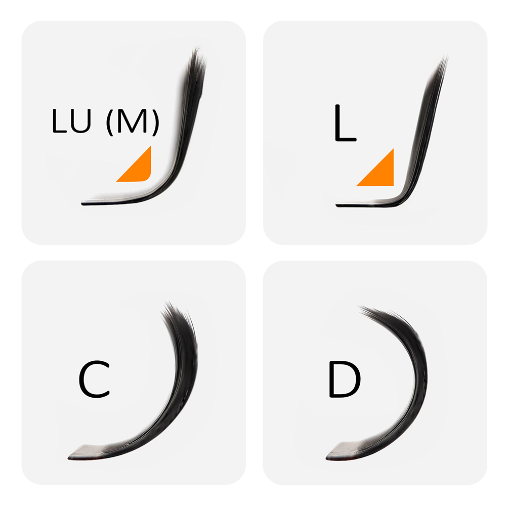 MASSCAKU L LU M Curl YY/W form - Eyelash Extension Human Hair reseña y precio