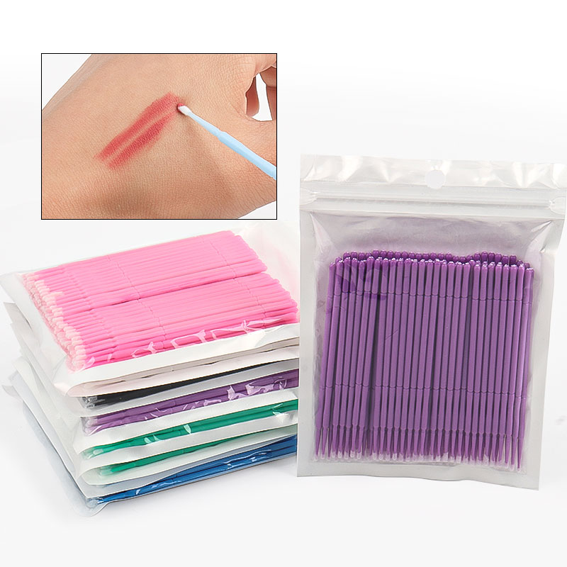 100 unids/bolsa extensión de p - Eyelash Extension Look reseña y precio