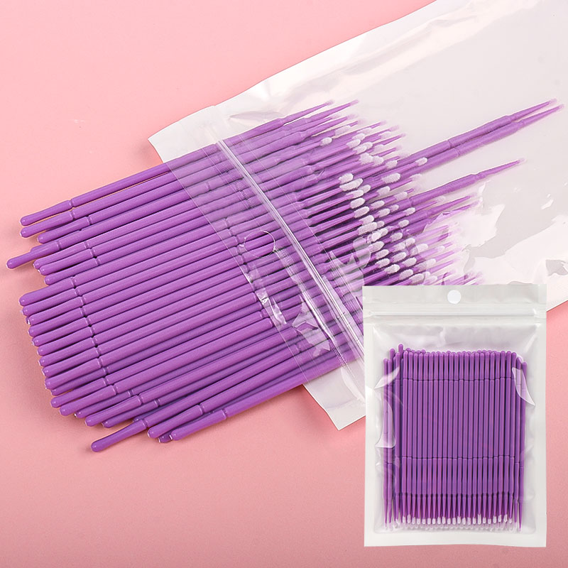 100 unids/bolsa extensión de p - Eyelash Extension Look reseña y precio