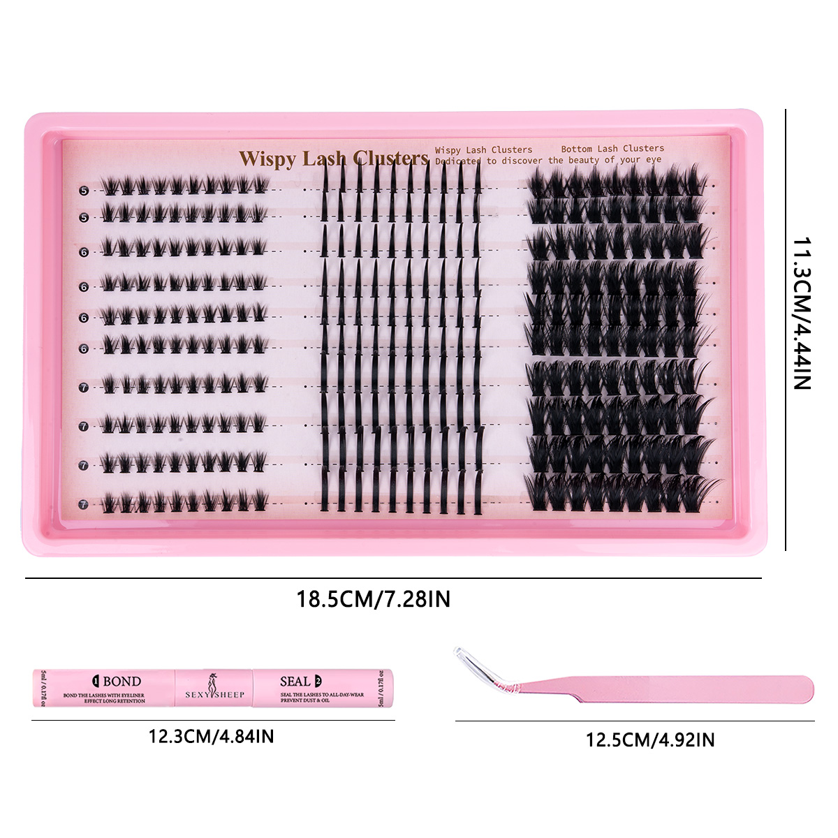 Kit de Extensiones de Pestañas - Eyelash Extension For Asian Eyes reseña y precio