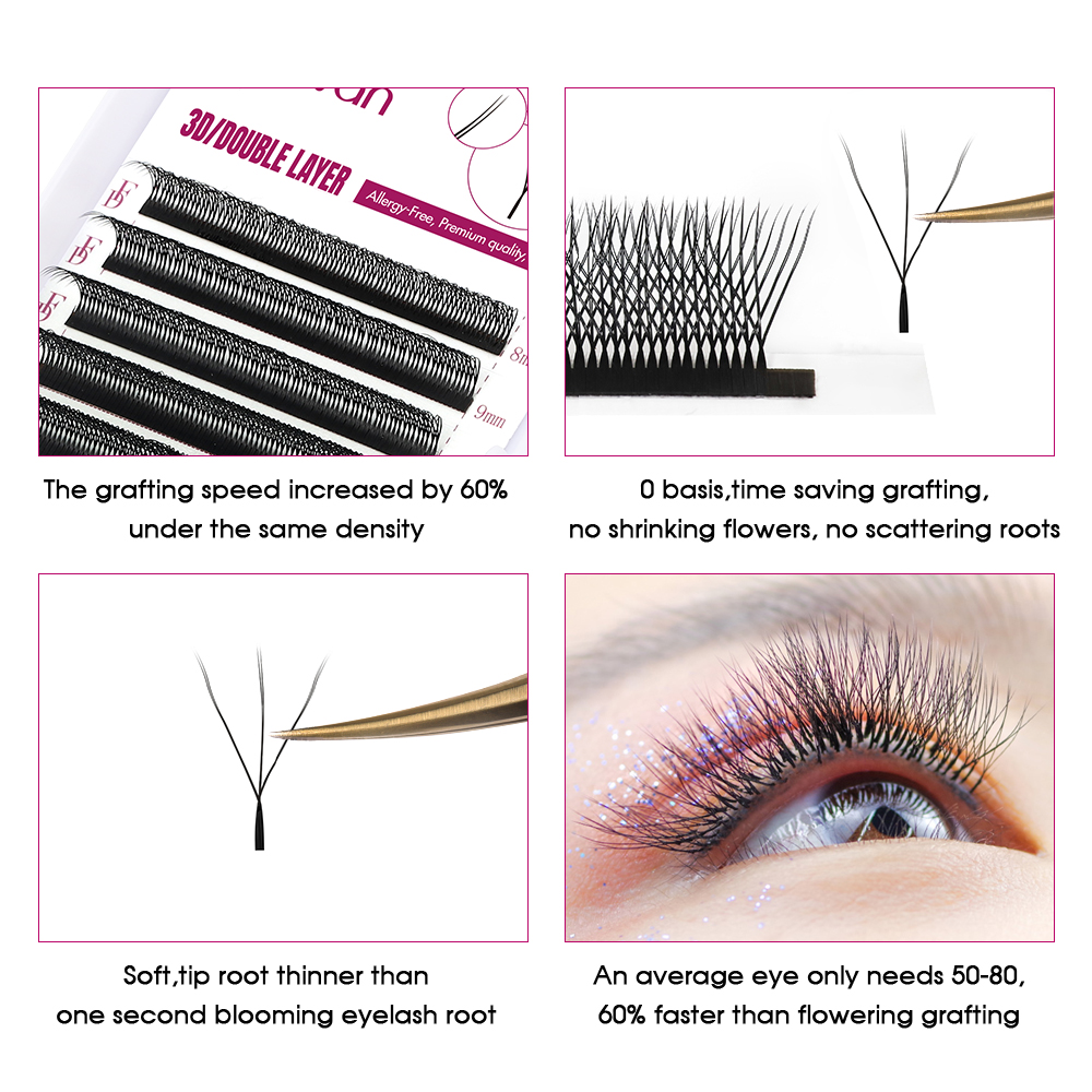 Extensión de pestañas en forma - Eyelash Extension For Asian Eyes reseña y precio