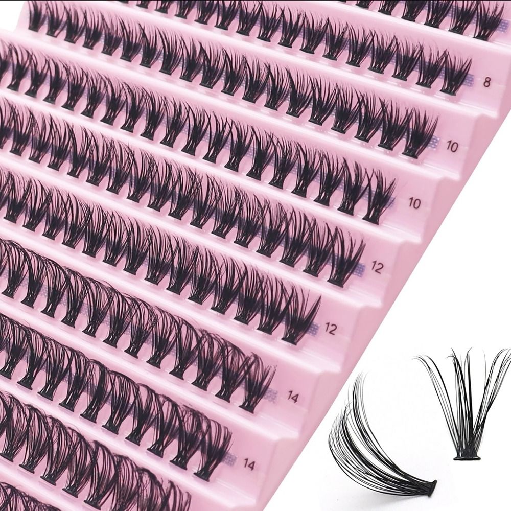 Grupos de pestañas individuale - Eyelash Extension Human Hair reseña y precio