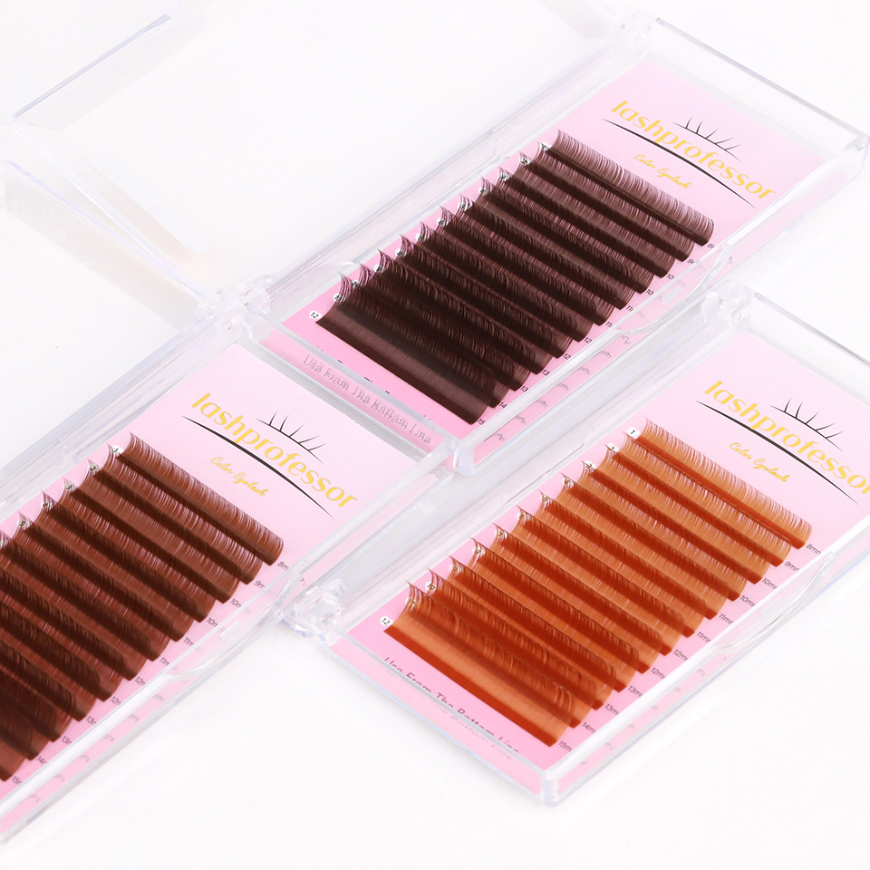 Extensión de pestañas marrón o - Eyelash Extension Russian reseña y precio