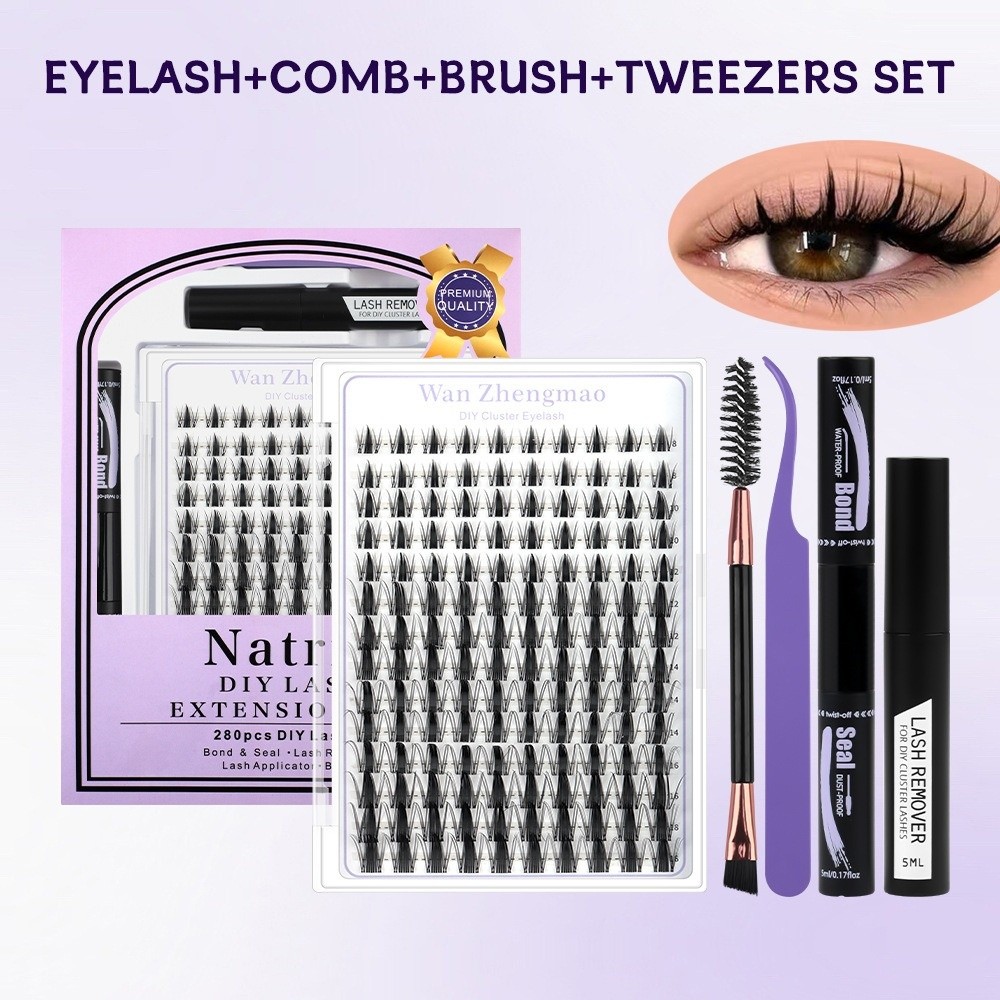 Pestañas Postizas de 8-18 mm d - Eyelash Extension Natural Look reseña y precio