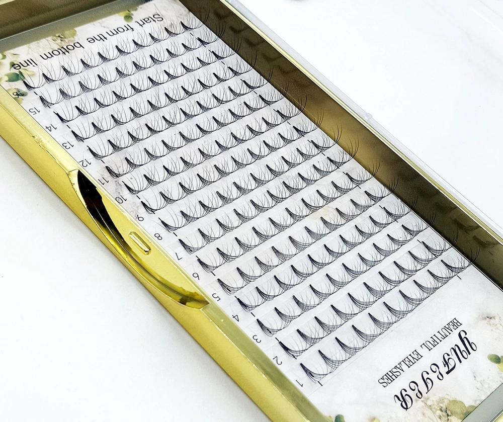 HBZGTLAD 16 Líneas de Pestañas - Eyelash Extension Russian reseña y precio